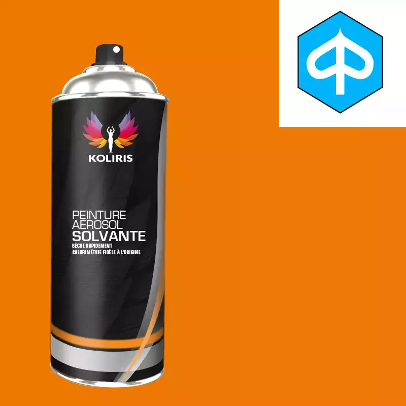 Bombe de peinture moto solvant Piaggio Moto 400ml